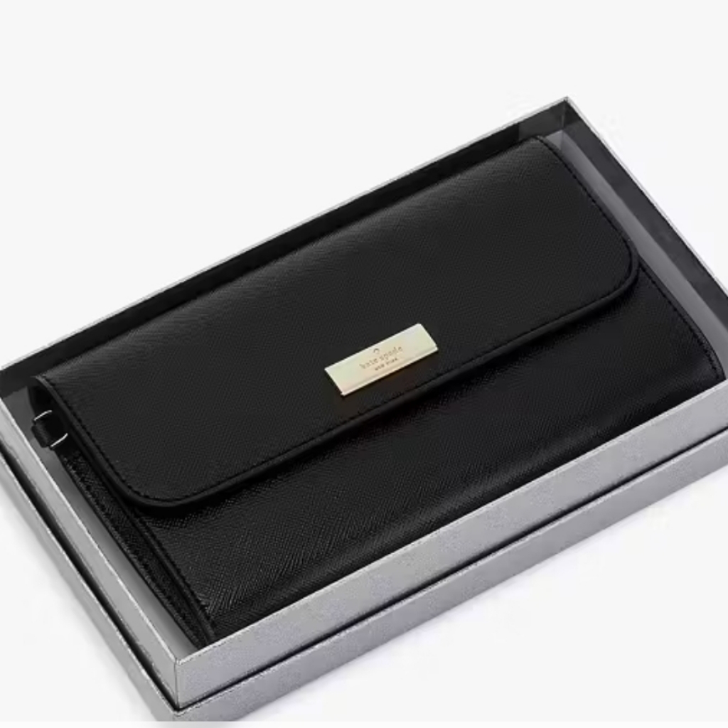 Kate Spade Kenzie Boxed Medium Flap Wristlet New In Box